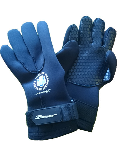 Beaver G5 Titanium 3mm Gloves